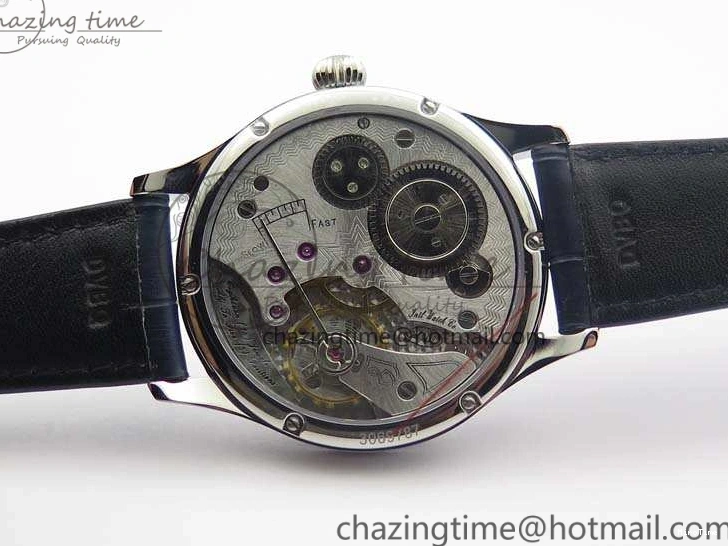 MIROTIME 0701 Portuguese Fa Jones IW544203 SS GSF 1:1 Best Edition White Dial On Leather Strap Trendsetting 7235